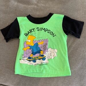 Vintage Bart Simpson Skating Tee
